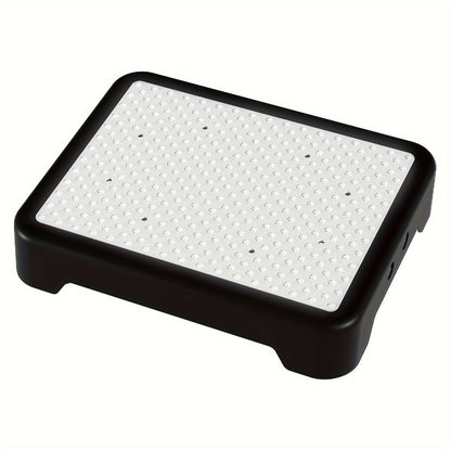 Non-Slip Step Stool Heavy Duty 550LBS Capacity Portable One Step Platform for Elderly Adults - Anti-Slip Rubber Mat Height Adjustable Indoor Outdoor Use Bed Car Door Bathroom Stair
