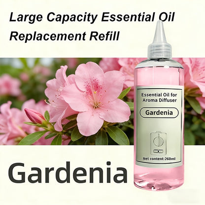 Large Capacity Essential Oil 8.79oz – Premium Long-Lasting Floral Fragrance, Leak-Proof, Diffuser Compatible | Hilton, Shangri-La, Gardenia, Lavender, Ocean
