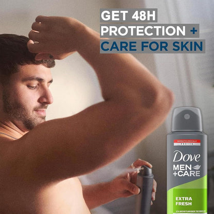Deodorant Spray for Women 48-Hour - Fresh Protection Body Spray with Moisturizing Cream, Quick-Dry Aerosol Light Scent 150ml, Daily Underarm Care Value Pack 3 or 6 Pack