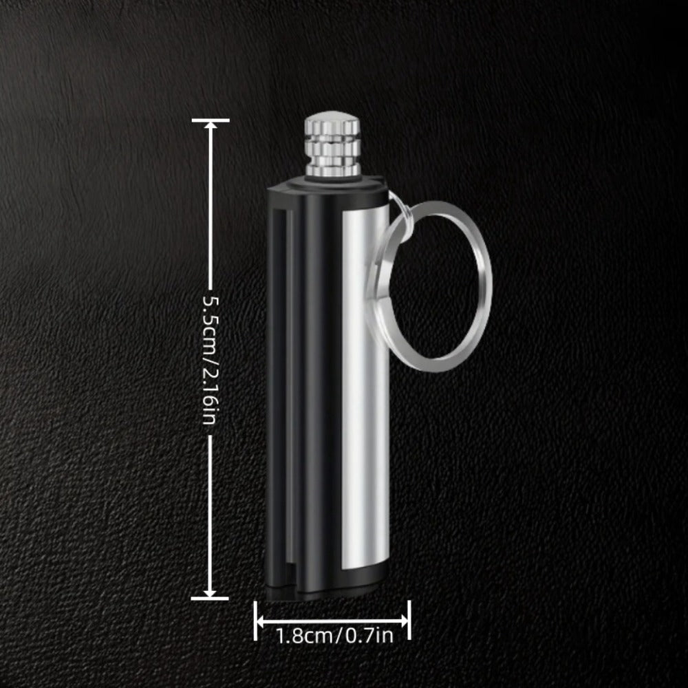 Metal Match Kerosene Lighter 10pcs, Emergency Survival Matches Multi-Functional Keychain Fire Starter for Outdoor Camping Hiking Survival Gear, Windproof Reusable Fire Starting Tools – No Lighter Fuel Included