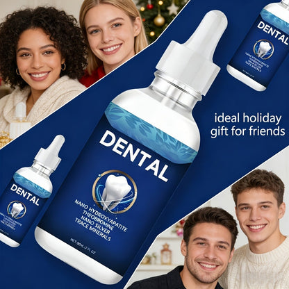 Oral Care Drops with Hydroxyapatite – True Tooth Care Solution for Cavity Protection, Enamel Strengthening & Sensitive Teeth, Daily Gum Health & Fresh Breath Formula, 2.03oz – Ideal Gift