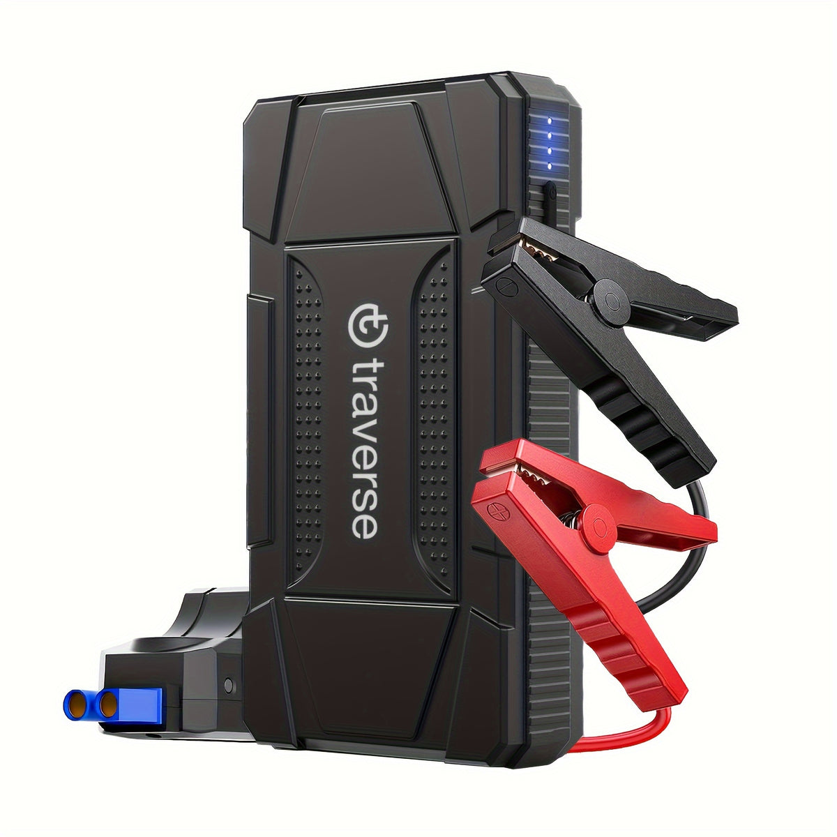 12V Portable Car Jump Starter 800/1000/2000A Peak Battery Booster Jump Box for Car Battery, for 1.59gal Gas & 1.06gal Diesel Cars with Smart Jumper to Prevent Overload Fire, USB Charge Ports & LED Flashlight, 6400mAh Power Bank, Gifts for Driver