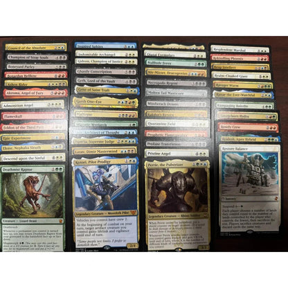 MTG 50 Rare Cards Lot – Magic: The Gathering Bulk Rare Collection | Assorted Sets & Colors for Deck Building, Commander, Collectors & Casual Players