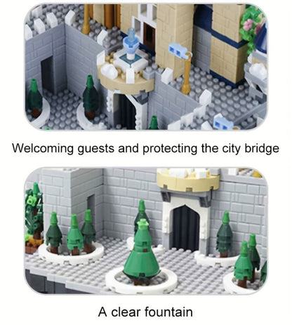 3600PCS Princess Castle Building Blocks Fairytale Palace STEM Micro Brick Architecture Kit for Girls Ages 8+ – Creative Birthday Christmas Valentine's Day Gift, Home Room Decor Display Piece