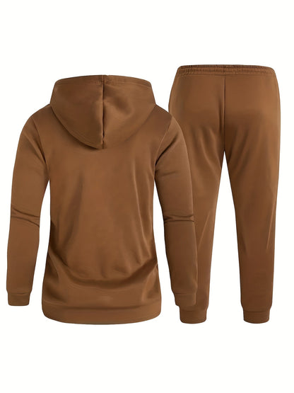 Men's Tracksuit Set - Graphic Print Style 38906085