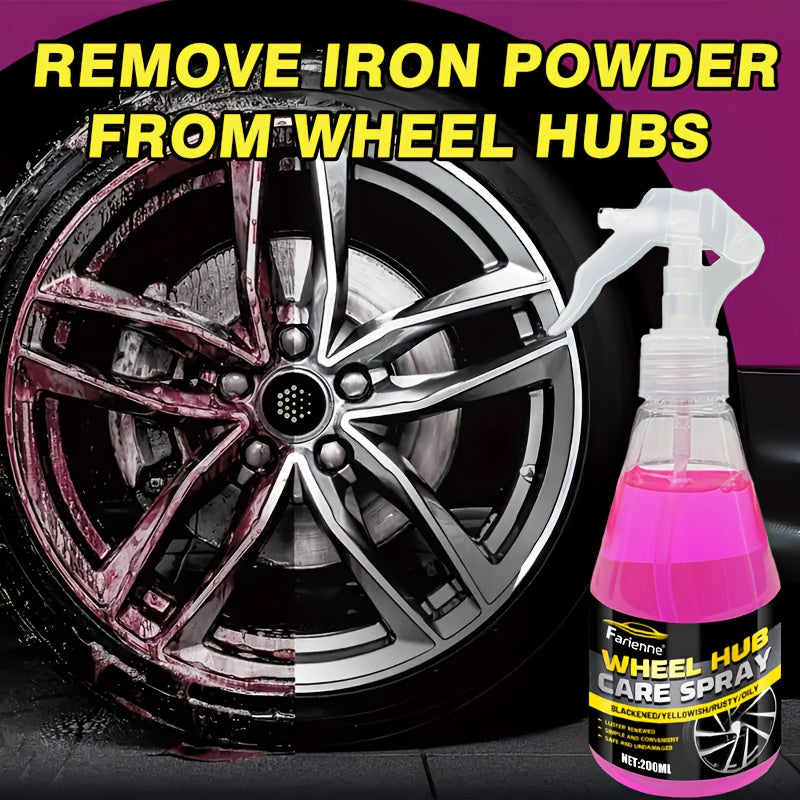 Multi-Purpose Wheel & Iron Remover-Brake Dust Cleaner With Easy Trigger Spray-Restores Shine & Prevents Corrosion On All Vehicle Wheels