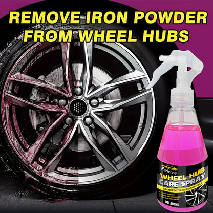 Multi-Purpose Wheel & Iron Remover-Brake Dust Cleaner With Easy Trigger Spray-Restores Shine & Prevents Corrosion On All Vehicle Wheels