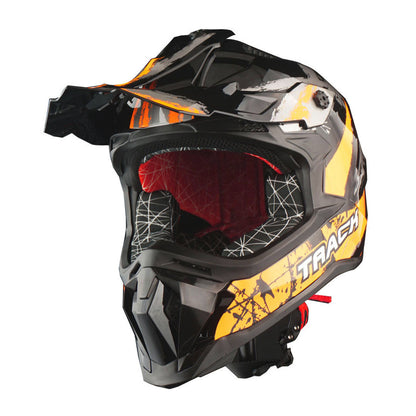 Adult Motorcycle Helmet ATV Dirt Bike Helmet Track Style