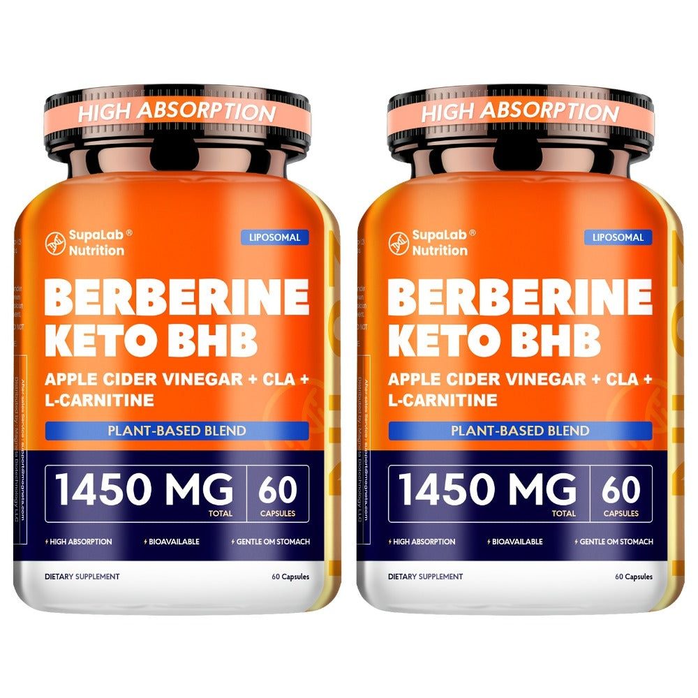 Herbal Weight Loss Capsules with White Kidney Bean & Berberine – Gut Health, Daily Energy & Body Reshape Diet Supplement for Women, 1 Month Supply