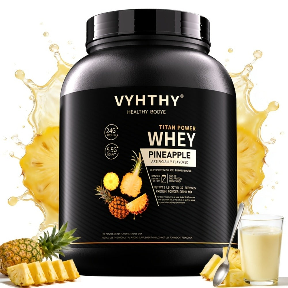 Whey Protein Powder Isolated & Hydrolyzed Blend with BCAAs – Low Carb Sports Nutrition Shake for Women, Strawberry Blueberry Vanilla Flavors
