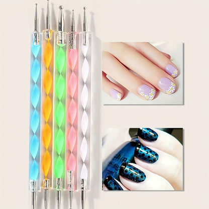 72-Piece Complete Nail Art Set with LED UV Lamp, Electric Nail Drill Pen, Gel Polish, Glue Drying Machine, Nail Polisher, Polish Brush Set, Finger Divider & Stainless Steel Manicure Tools – All-in-One Home Salon Kit for Women