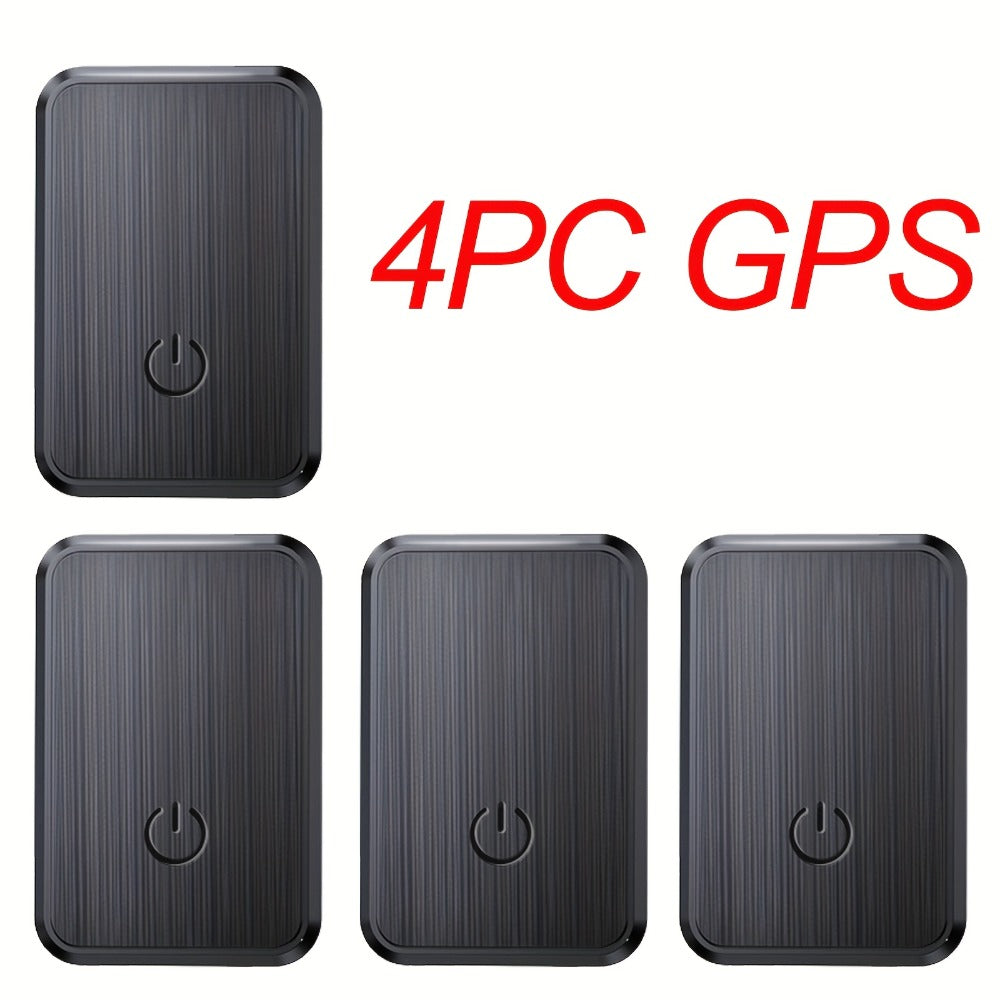 Mini GPS Tracker GF-08 Magnetic Real-Time Car Tracking Device – Global Coverage, No Subscription Fee, Stainless Steel Portable Hidden Vehicle Locator, 2/3/4/5/6 Pack