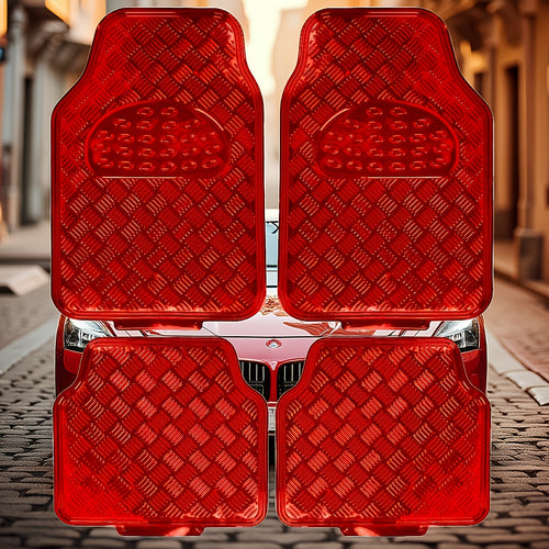 4pcs Set Suitable for Car Floor Mats - Waterproof, Dustproof, Easy to Clean, Suitable for Suvs And Trucks, Complete Set of Car Floor Mats