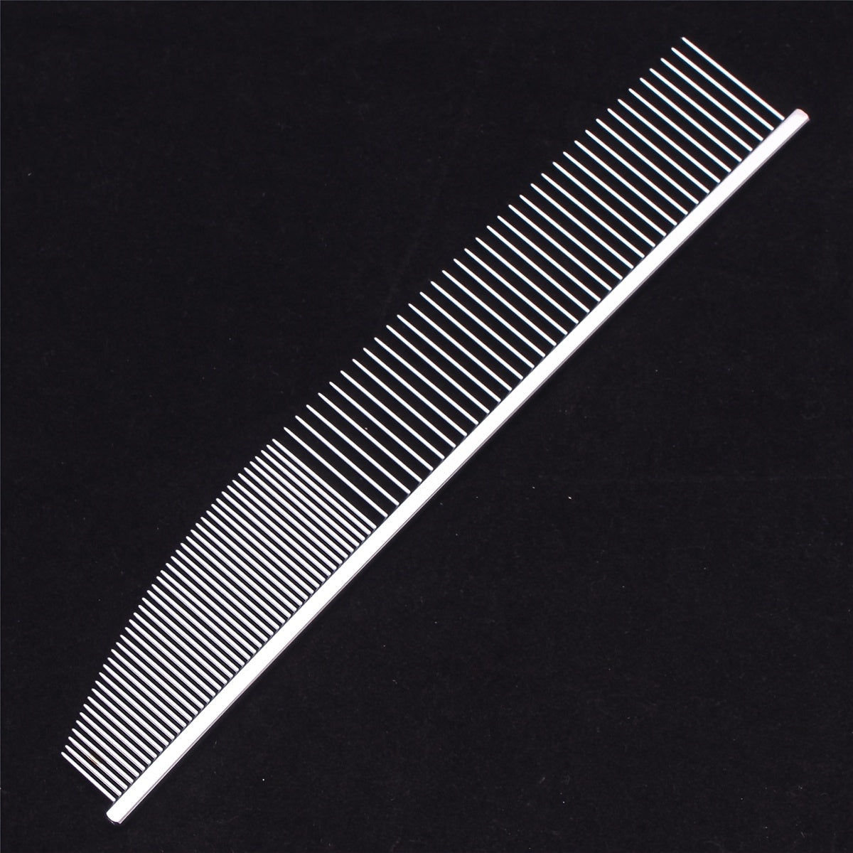Pet Grooming Comb with Stainless Steel Teeth & Aluminum Handle - Professional Detangling Dematting Comb for Dogs & Cats, Removes Knots, Tangles & Loose Fur, 3 Colors