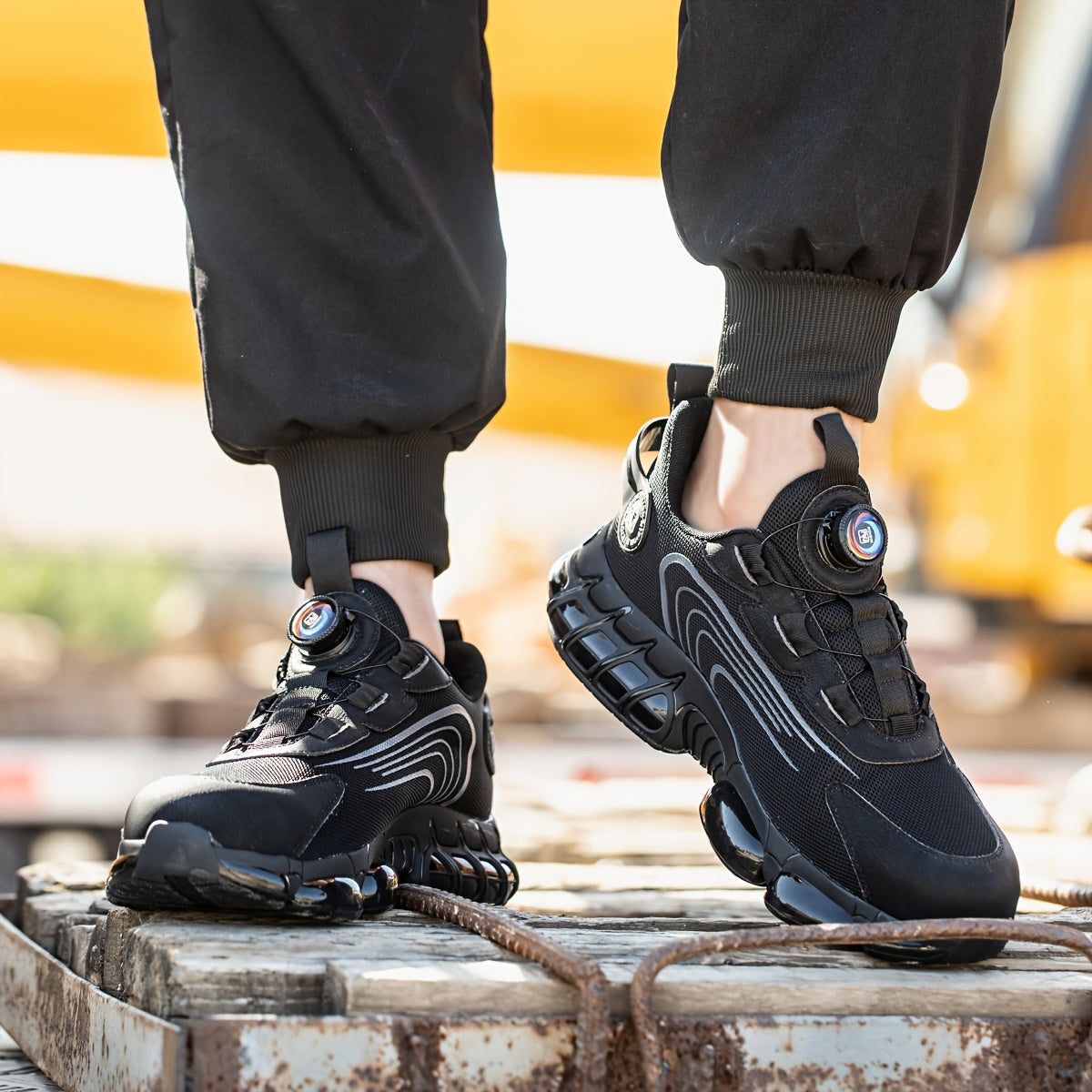 Unisex Work & Safety Shoes - Steel Toe Protection & Puncture Resistant