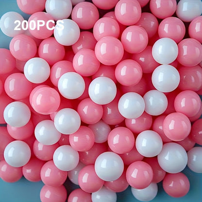 Ball Pit Balls 100/200 Pcs for Babies Toddlers Non-Toxic PE Colorful Ocean Play Balls for Ball Pit Pool Hand Foot Coordination Sensory Toy Birthday Gift Boys Girls
