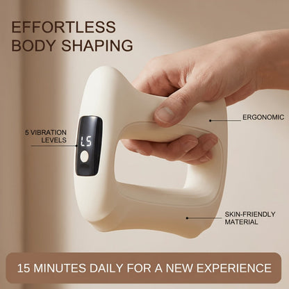 Massage Ring Fascia Massager – Mini Neck Waist & Full Body Muscle Relaxing Ring with Massage Belt, Multi-Function Fitness Relaxation Tool for Back, Waist & Neck, Portable Gift for Men Women