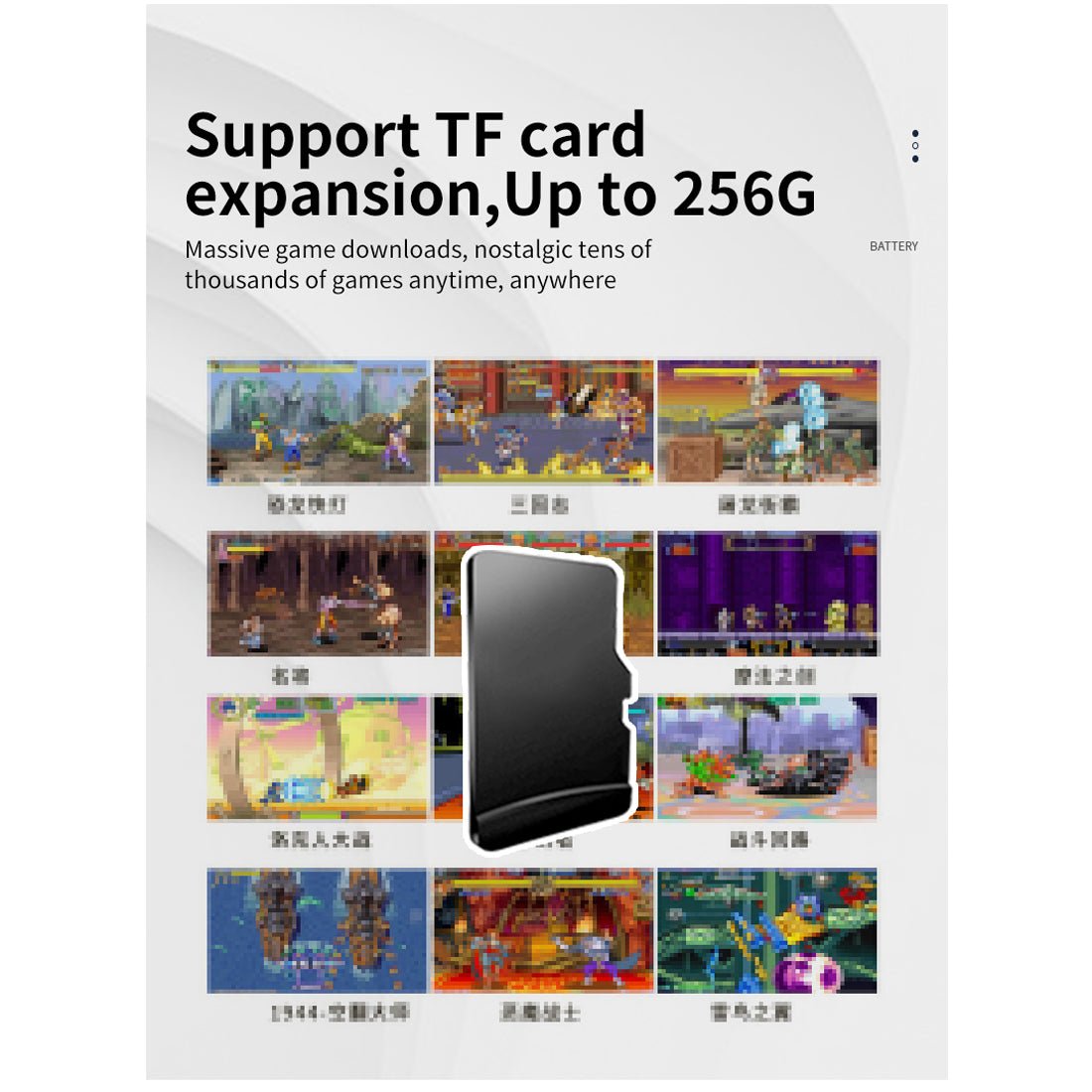 Slim Retro Handheld Game Console Powkiddy RGB10S 3.5 Inch IPS 480x320 RK3326 Wi-Fi 3000mAh 8-Hour Battery Linux Open Source 128GB Portable Classic Emulator