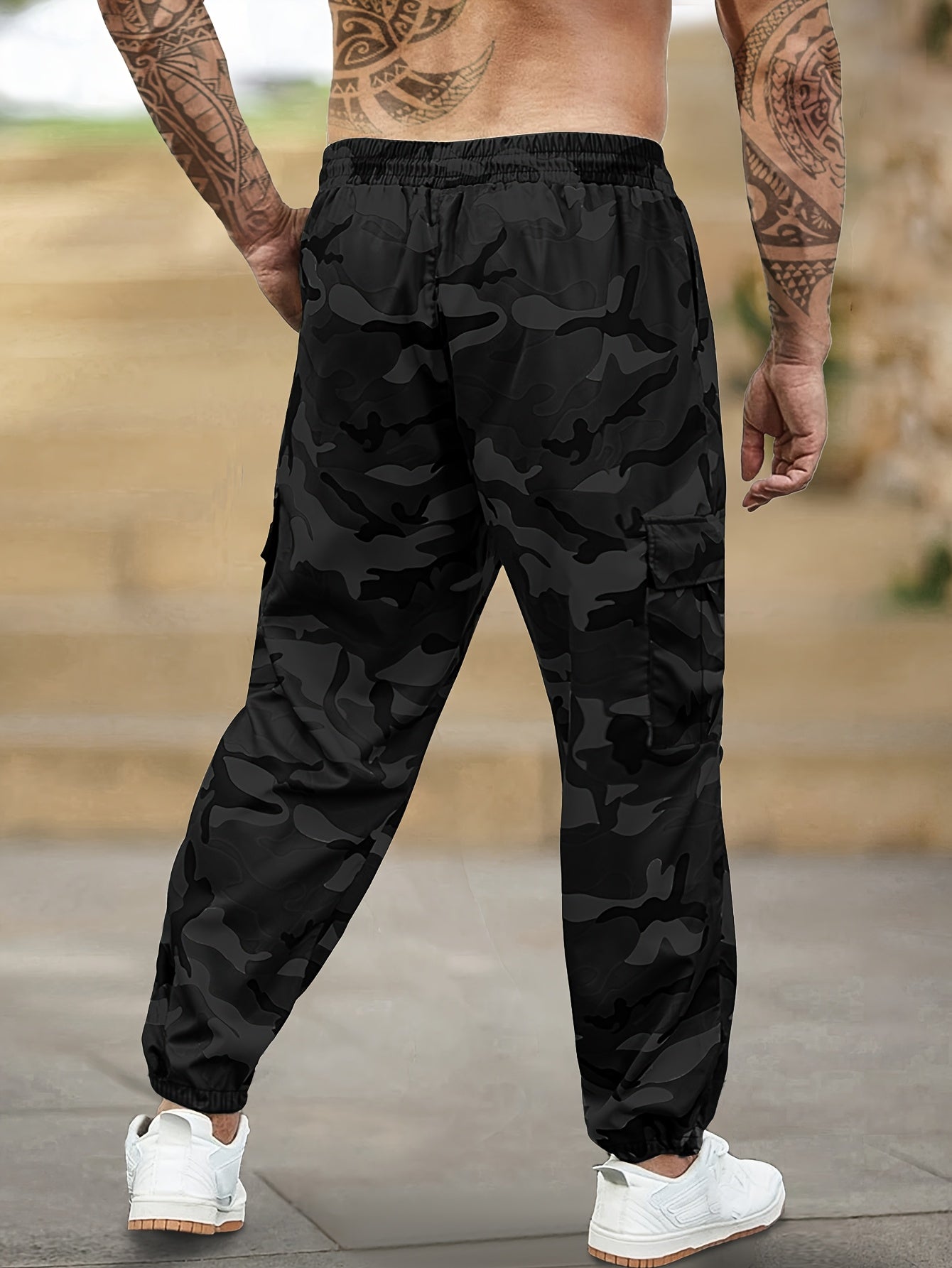 Men's Cargo Pants - Multi Pocket Workwear Style 032997