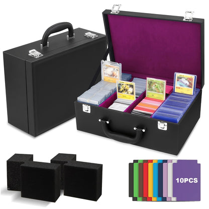Kids Makeup Suitcase Set with Rolling Case – Girls Real Cosmetics Beauty Kit with Eyeshadow Lipstick Blush, Children Pretend Play Makeup Box, Blue Green Gray Purple, Ages 6+