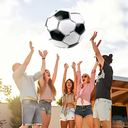 Bulk Inflatable Soccer Balls 16 Inch Colorful Outdoor Footballs Set of 4 8 or 12 for Pool Party Beach Soccer Kids Sports Birthday Field Day Summer Games