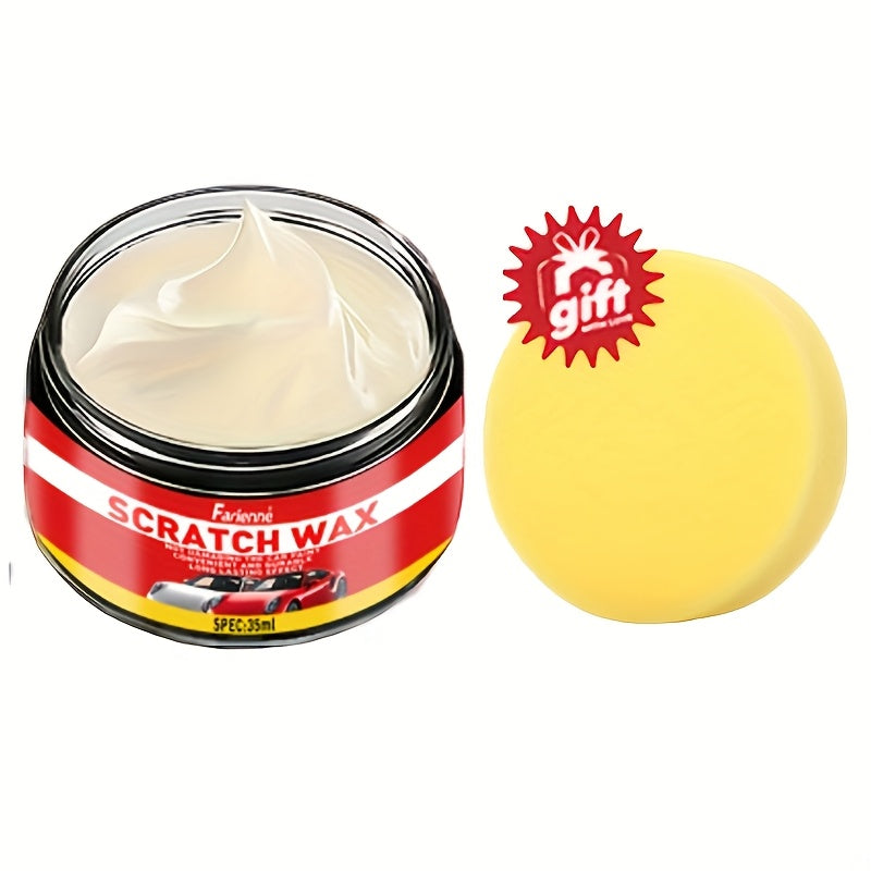 Nano Car Scratch Repair Paste - Paint Swirl Remover & Scratch Polishing Wax, Auto Detailing Tool For All Car Colors, Must-Have Car Paint Protector