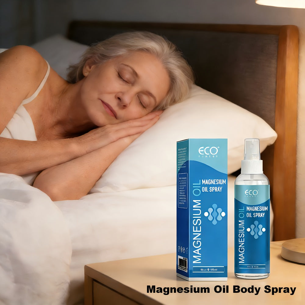Magnesium Oil Spray for Muscle Relief & Sleep Support — Pure Transdermal Magnesium Chloride Body Spray for Leg Cramps, Restless Legs, Stress Relief & Skin Hydration | Women & Men