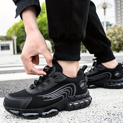 Men's Work & Safety Shoes - Puncture Resistant & Lightweight Design