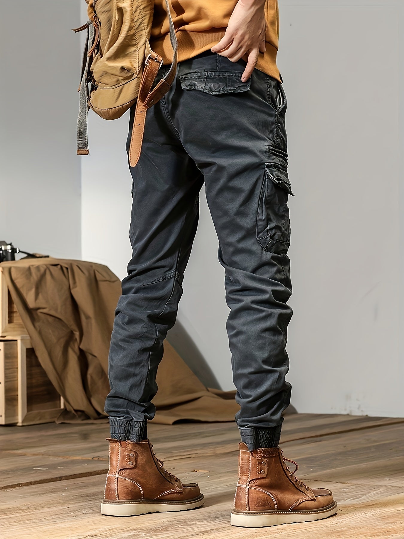 Men's Cargo Pants - Multi Pocket Travel Style