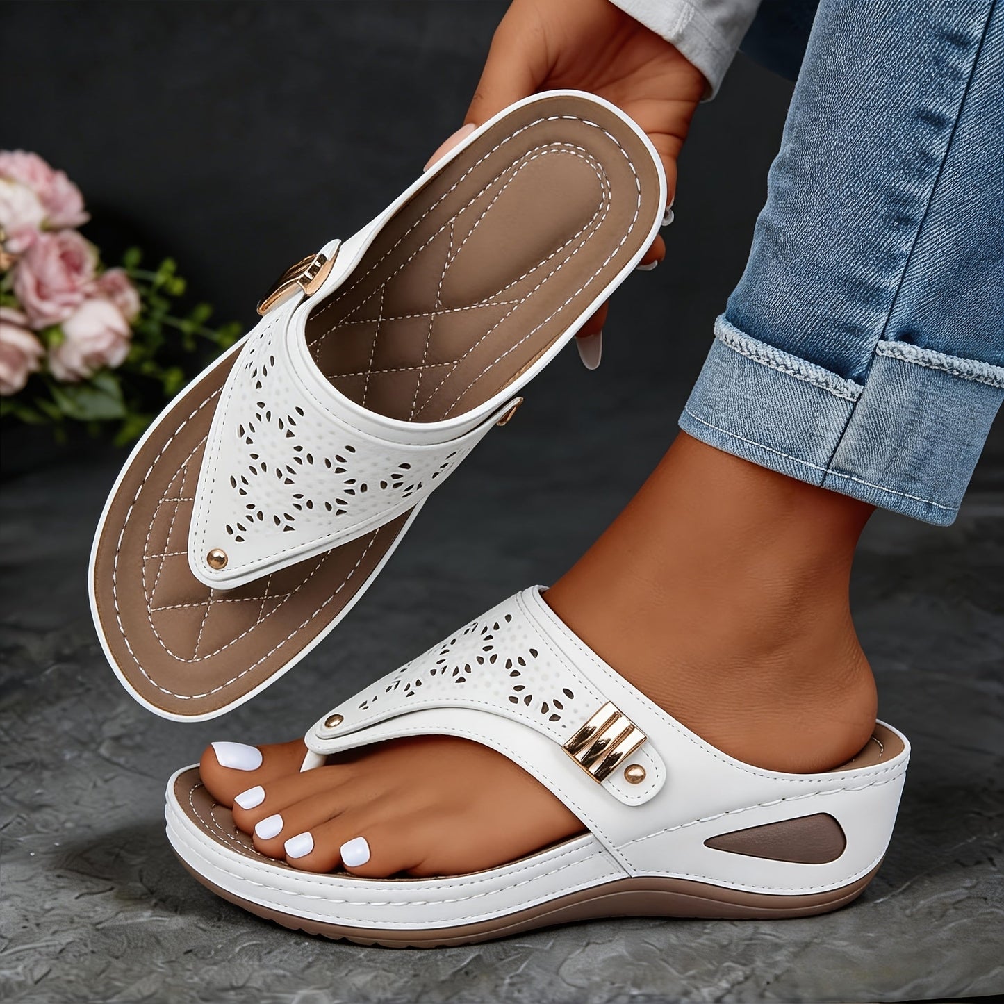 Women's Slippers – Breathable Mesh Beach & Water 22