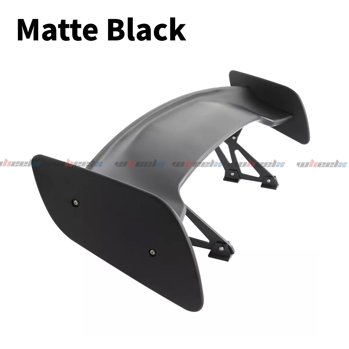 57 Inch Universal Rear Trunk Spoiler Wing GT Style ABS Racing Car Spoiler Compatible with Sedan Coupe Hatchback Wide Adjustable Rear Spoiler Wing Matt Black/ Glossy Black/ Carbon Fiber