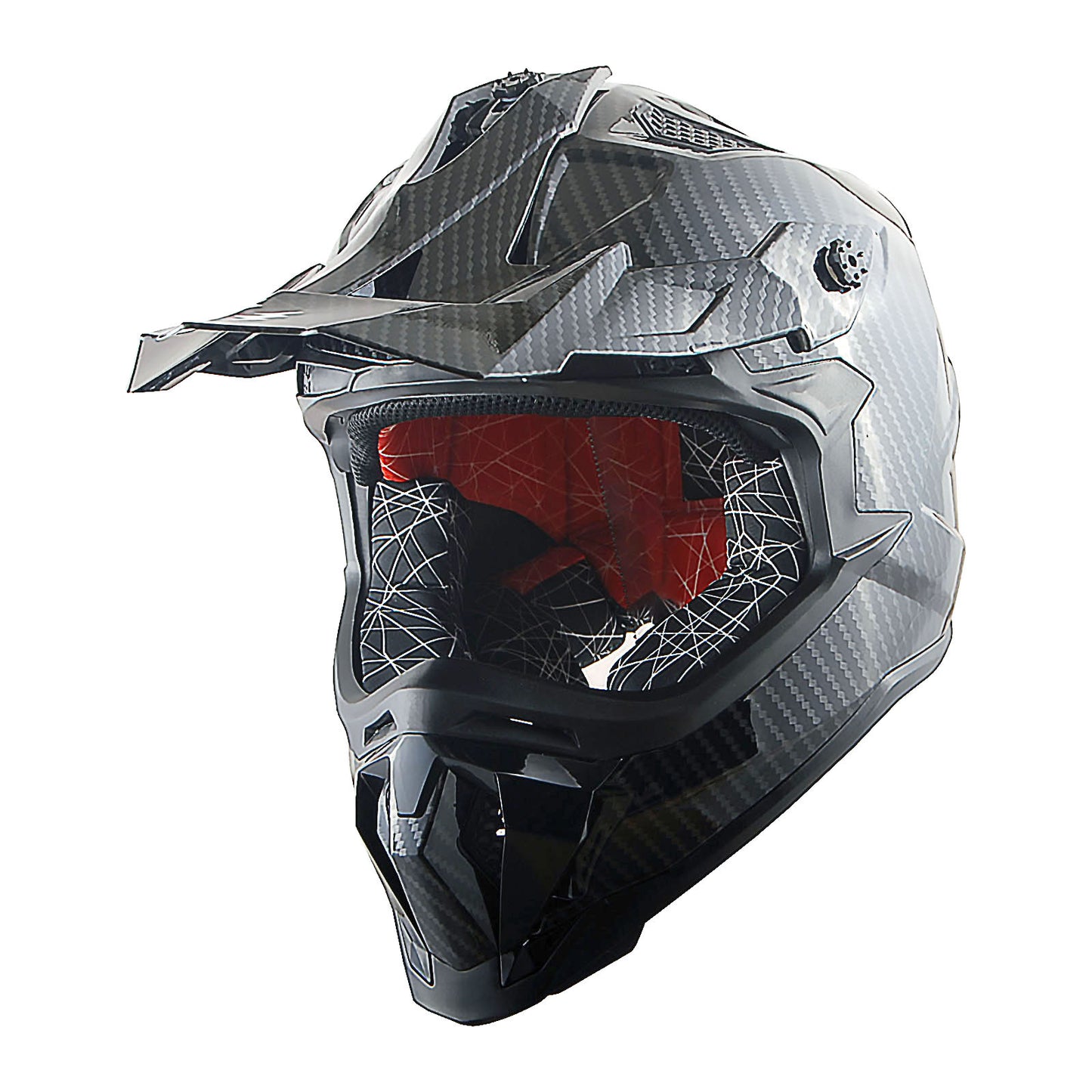 Adult Motorcycle Helmet ATV Dirt Bike Helmet Track Style