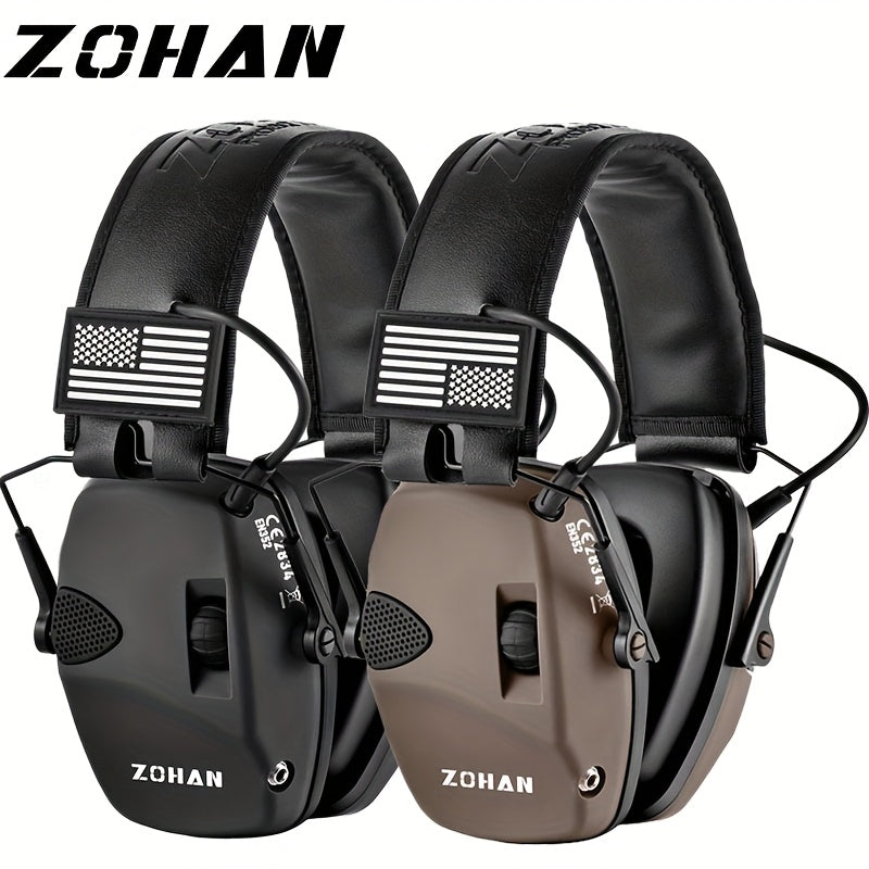 Electronic Shooting Earmuffs NRR 23dB – Sound Amplification