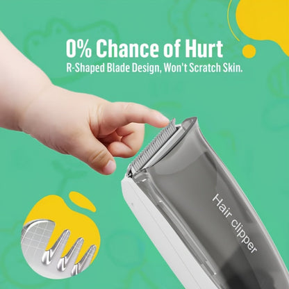 Electric Hair Clipper with Automatic Suction & USB Rechargeable — Mess-Free Self-Cutting Cordless Trimmer, Portable Vacuum Hair Catcher, Professional Home Haircut Kit for Men & Women