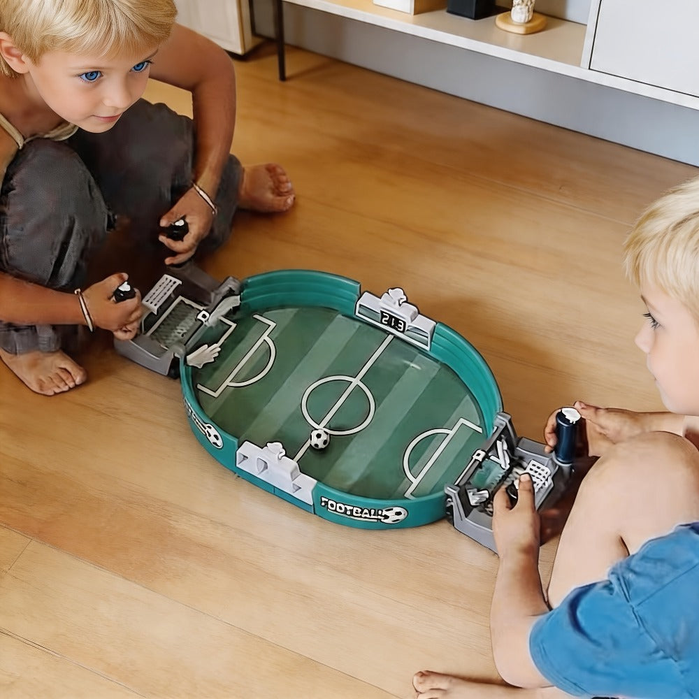 Tabletop Soccer Game for Kids – Portable 2 Player Football Board Game, Parent-Child Competitive Table Football Toy, Durable PP Material, Indoor Family Party Game, Birthday Christmas Thanksgiving Gift