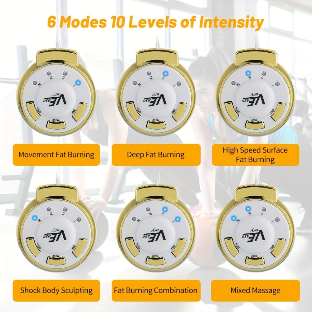 Electric Slimming Massage Machine – Portable Body Sculpting Device for Abdomen, Arms & Legs | EMS Muscle Stimulator Fitness Toner