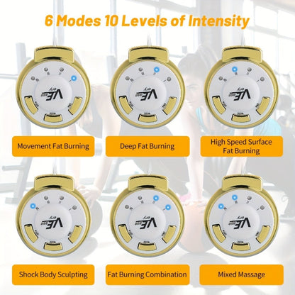Electric Slimming Massage Machine – Portable Body Sculpting Device for Abdomen, Arms & Legs | EMS Muscle Stimulator Fitness Toner