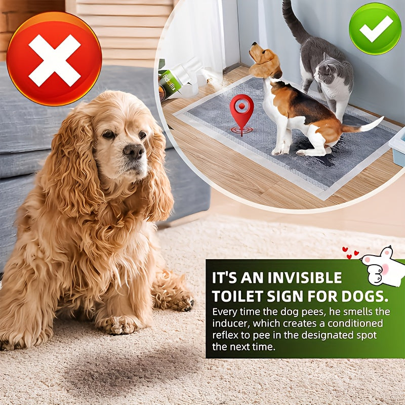 Puppy Potty Training Spray - Pheromone-Inspired Indoor Spot Guidance for Dogs & Cats, Helps Puppies & Kittens Recognize the Right Bathroom Spot Faster, Clean & Non-Messy