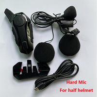 Three-quarter helmet hard label