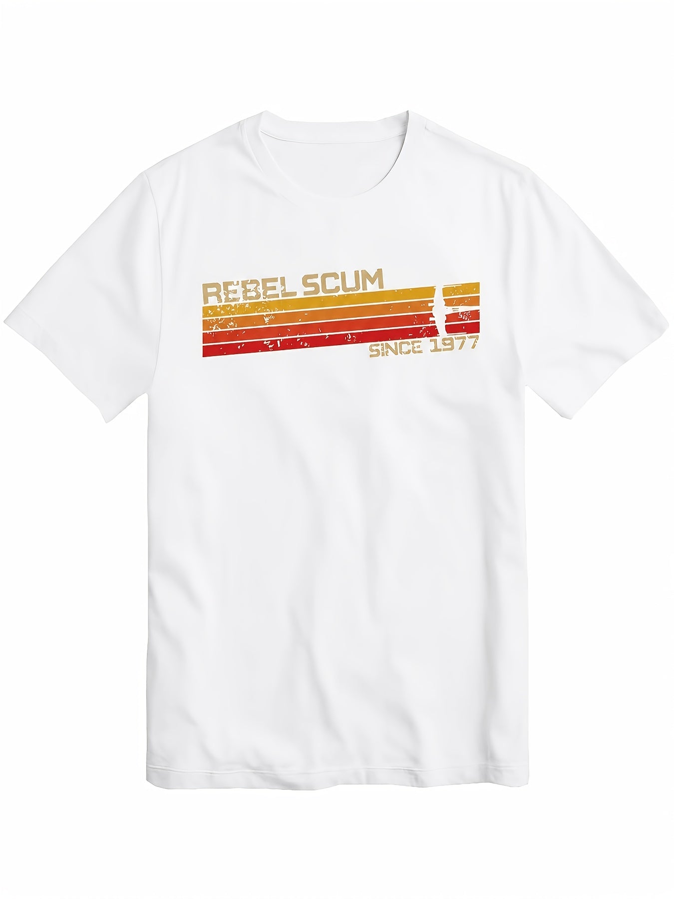 Men's Vintage T-Shirt - Crew Neck Short Sleeve