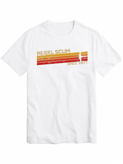 Men's Vintage T-Shirt - Crew Neck Short Sleeve
