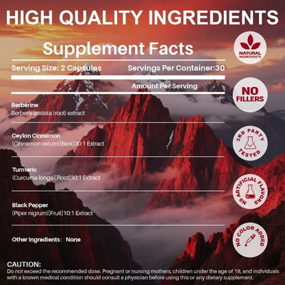 Thermogenic Fat Burner Capsules with Berberine, White Kidney Bean, Safflower Oil & Acetyl-L-Carnitine – Metabolism Boost, Gut Health & Weight Management Formula for Men & Women | 30-Day Supply | 1 or 2 Bottles