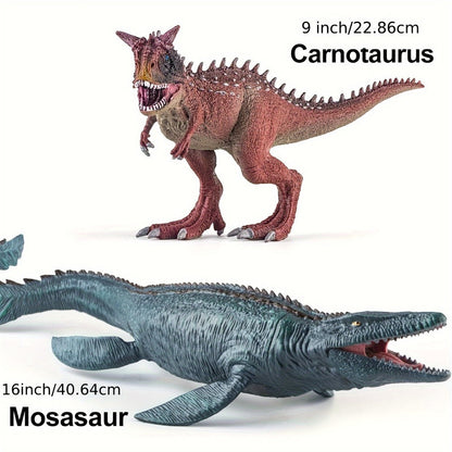 Jumbo Dinosaur Toys Set of 6 – Realistic Large Dinosaur Figures for Kids, Dino World Playset for Boys & Girls Ages 3+, Birthday & Christmas Gift