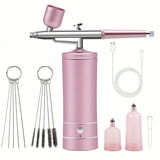 Waist-length 2-speed powder pump + airbrush + 2 pots + brush