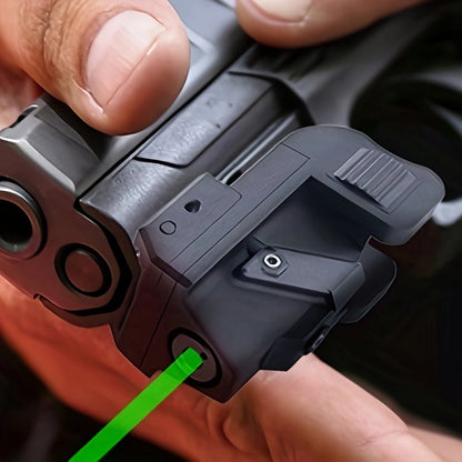 Picatinny Rail Laser Sight USB Rechargeable Red Dot with Strobe Mode, Class IIIA