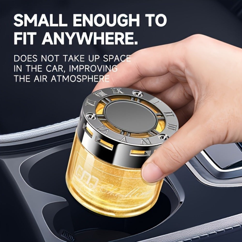 Solid Perfume Car Air Freshener 2PCS Set - Long-Lasting Alcohol-Free Scented Cream for Car Interior, Home & Room Decor, Multiple Fragrances for Men & Women