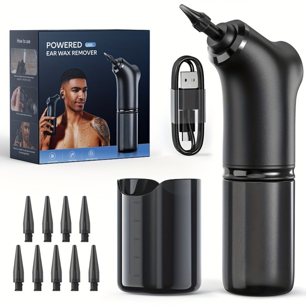 1080P Ear Wax Removal Tool with Camera – Wi-Fi Ear Cleaning Kit with 6 Spoons & Tweezers, Rechargeable, Visual Ear Cleaner for Safe Ear Care at Home
