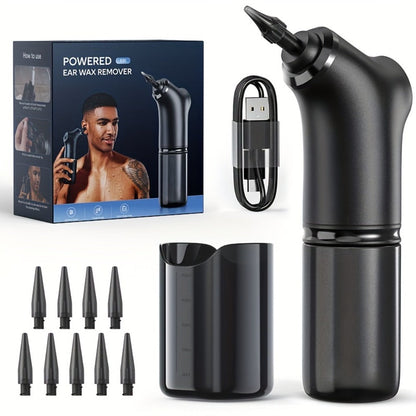 1080P Ear Wax Removal Tool with Camera – Wi-Fi Ear Cleaning Kit with 6 Spoons & Tweezers, Rechargeable, Visual Ear Cleaner for Safe Ear Care at Home