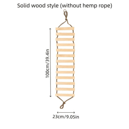 Cat Scratching Post Sisal Hemp Rope Replacement Column for Cat Tree Climbing Frame Indoor Cat Ladder, Multiple Lengths 13.78" 19.69" 39.37" Solid Wood & Hemp Rope Options, Durable Cat Scratcher Pole