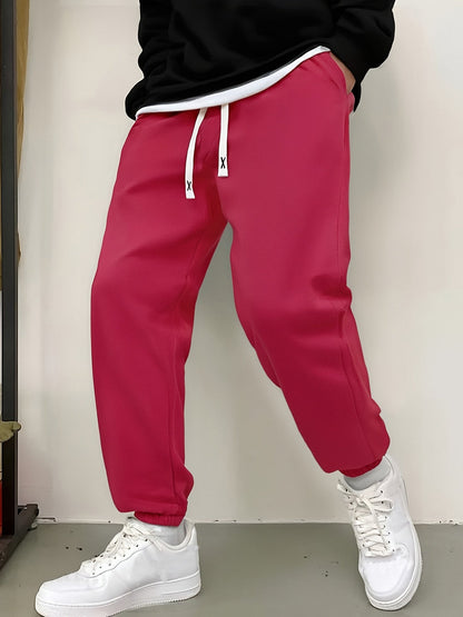 Men's Cargo Pants - Elastic Waist With Pockets Modern Style 393445